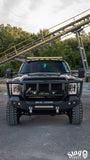 Ford Super Duty F250/350/450/550 11-16 Projector Headlights OLED Halos & DRL Smoked/Black