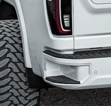 2019-23 Painted GM bumper insert steps