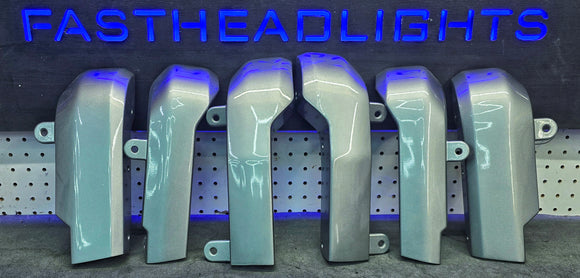 2020-26 GMC 2500 6 Piece Mudflap Delete Kit