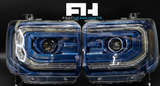 GMC Sierra Morimoto XBLED Headlights (2014-18)